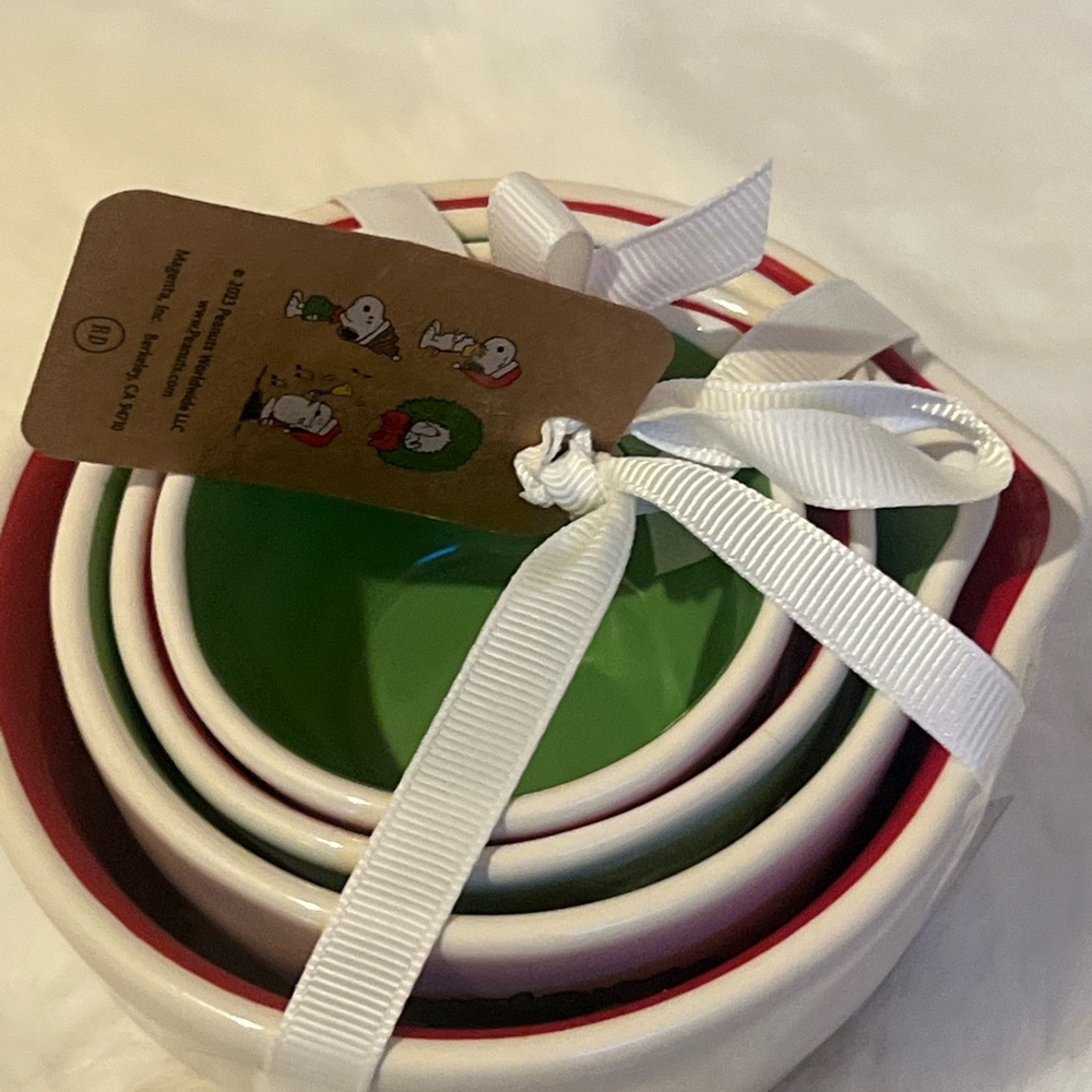 NWT Rae Dunn Peanuts Measuring Cups - Picture 7 of 7